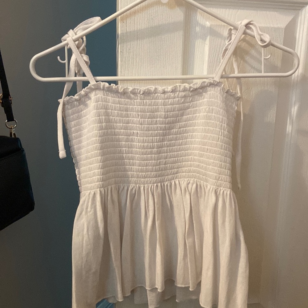 Brand new, never worn white cami